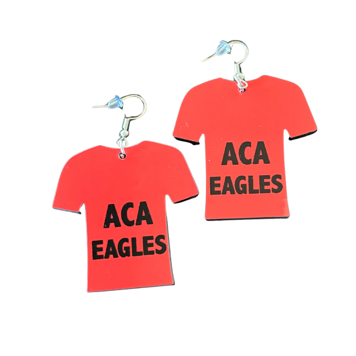 EAGLES JERSEY EARRINGS